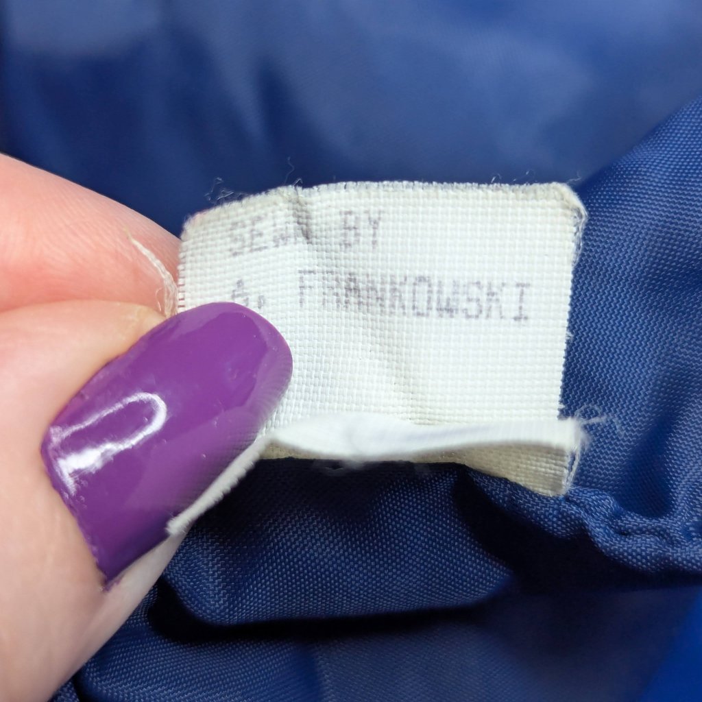 Vintage Campmor Gore-Tex Blue Wind/Rain Jacket Size Small — image 7 of 8